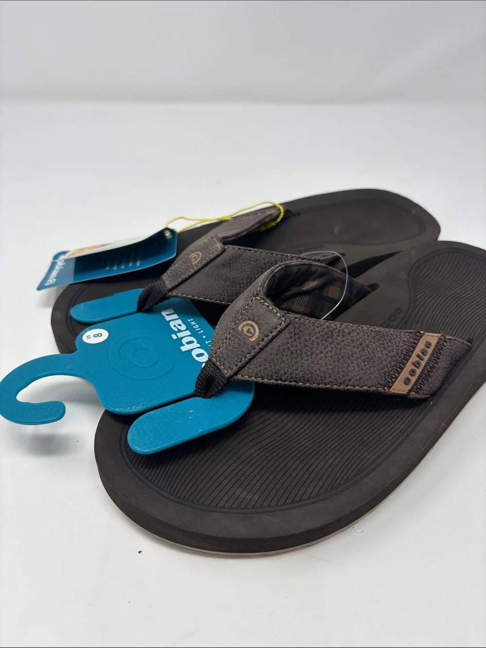 New Cobian | 8 Brown ARV 2 Trek chocolate Men's Thong Sandals